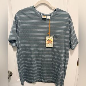 C&C California Mens T-shirt Large Striped Casual Beachy Athleisure Loungewear